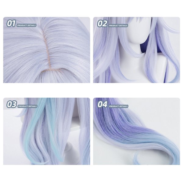 画像12: 【三分妄想】原神 Genshin  スカーク Skirk コスチューム コスプレ衣装/ウィッグ/靴  (12)