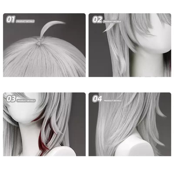 画像10: 【三分妄想】鳴潮 メイチョウ Wuthering Waves  ザンニー  Zani コスチューム コスプレ衣装/ウィッグ (10)