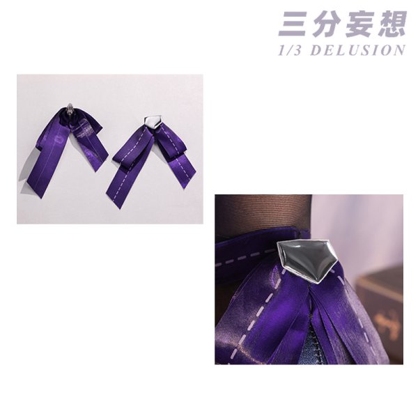 画像20: 【三分妄想】ゼンレスゾーンゼロ ZZZ  ビビアン Vivian コスチューム コスプレ衣装/ウィッグ/靴 (20)