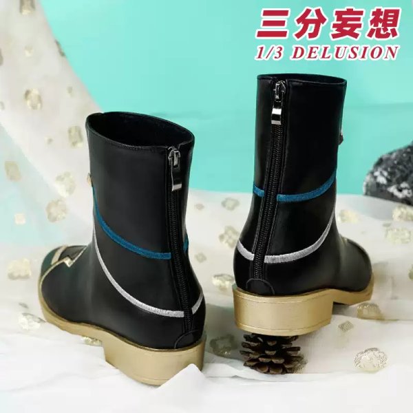 画像16: 【三分妄想】崩壊:スターレイル HonkaiStarRail  丹恒  たんこう 飲月君 Imbibitor Lunae ちびねこシリーズ コスチューム コスプレ衣装/ウィッグ/靴 (16)