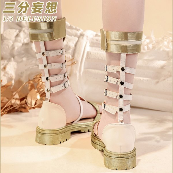 画像15: 【三分妄想】崩壊：スターレイル HonkaiStarRail  キュレネ  Cyrene コスチューム コスプレ衣装/ウィッグ/靴 (15)