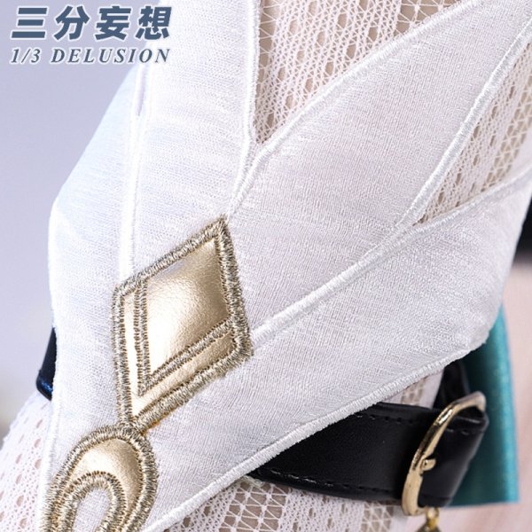 画像18: 【三分妄想】原神 Genshin  エスコフィエ  Escoffier コスチューム  コスプレ衣装/ウィッグ/靴 (18)