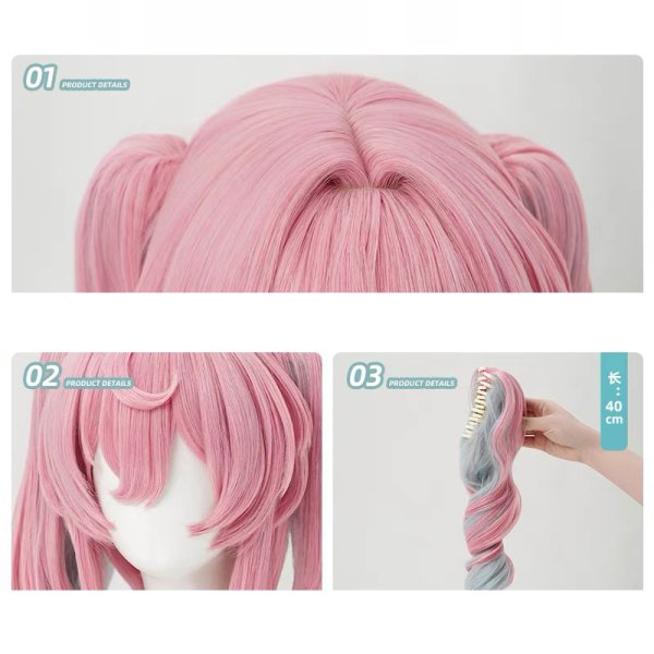 画像11: 【三分妄想】崩壊：スターレイル HonkaiStarRail  ヒアンシー  Hyacine コスチューム コスプレ衣装/ウィッグ/靴 (11)