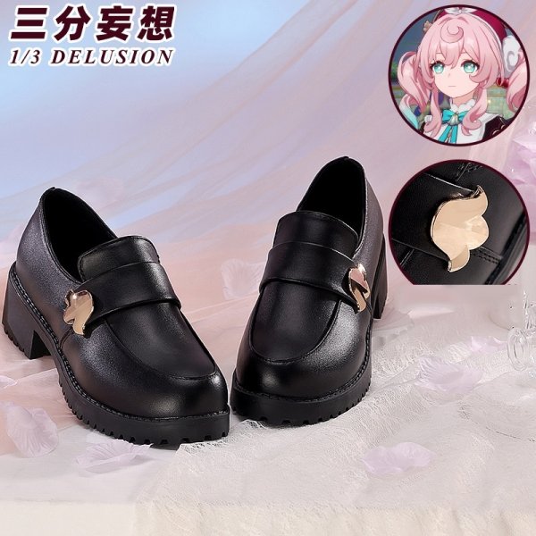 画像15: 【三分妄想】崩壊：スターレイル HonkaiStarRail  ヒアンシー  Hyacine コスチューム コスプレ衣装/ウィッグ/靴 (15)