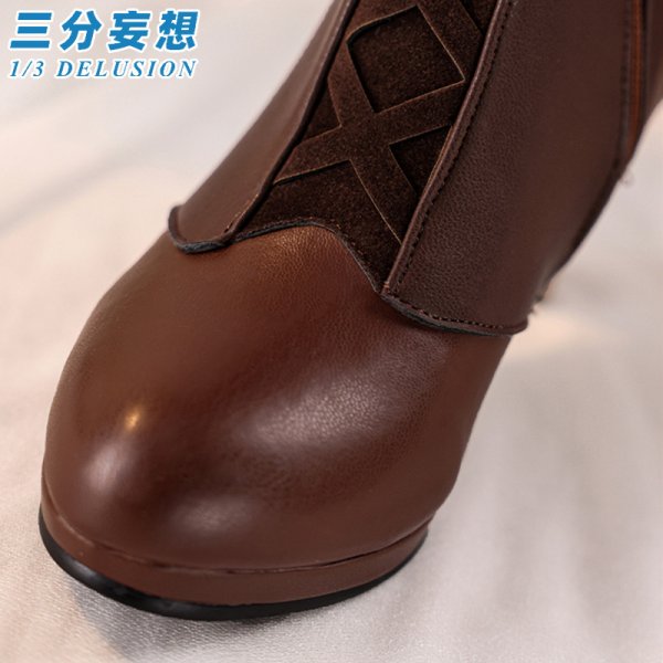 画像22: 【三分妄想】ヴァイオレット・エヴァーガーデン ヴァイオレット コスチューム コスプレ衣装/ウィッグ/靴 (22)