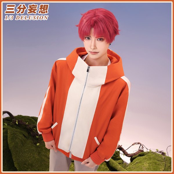 画像2: 【三分妄想】ダンダダン DAN DADAN 円城寺仁  えんじょうじ じん  ジジ コスチューム コスプレ衣装/ウィッグ (2)