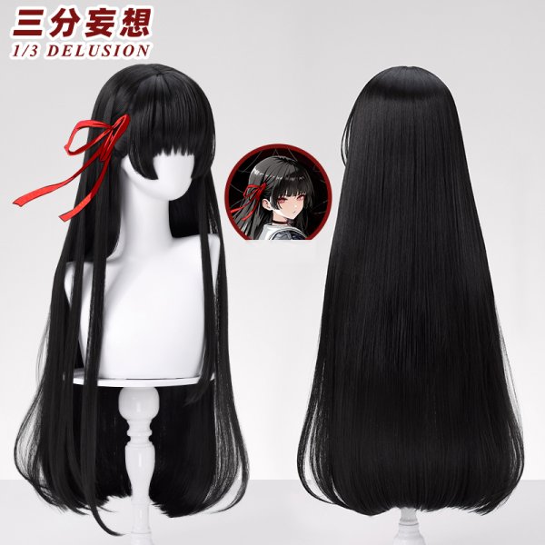 画像7: 【三分妄想】鳴潮 メイチョウ Wuthering Waves 千咲  ちさ コスチューム コスプレ衣装/ウィッグ (7)