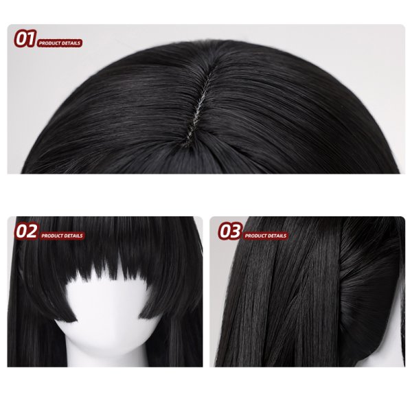 画像11: 【三分妄想】鳴潮 メイチョウ Wuthering Waves 千咲  ちさ コスチューム コスプレ衣装/ウィッグ (11)