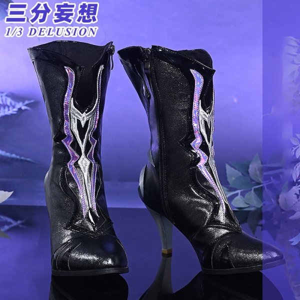 画像14: 【三分妄想】崩壊:スターレイル HonkaiStarRail セイレンス Hysilens コスチューム コスプレ衣装/ウィッグ/靴 (14)