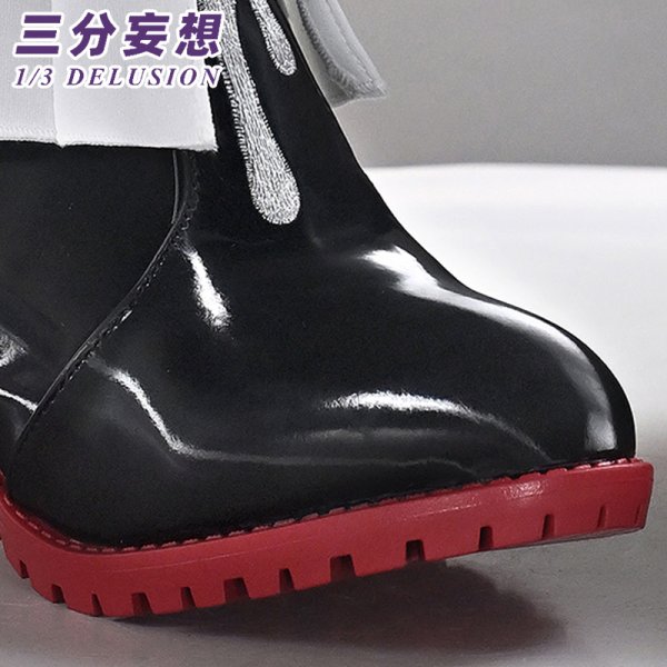 画像18: 【三分妄想】崩壊：スターレイル HonkaiStarRail  三月なのか 長夜月  Evernight  コスチューム コスプレ衣装/ウィッグ/靴 (18)