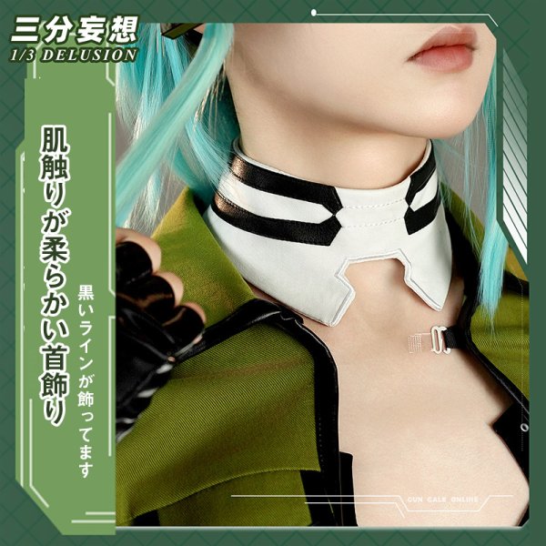 画像3: 【三分妄想】ソードアート・オンライン GGO シノ 朝田詩乃 コスチューム コスプレ衣装/ウィッグ/靴 (3)