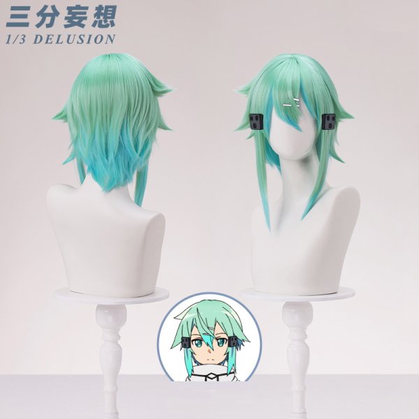 画像7: 【三分妄想】ソードアート・オンライン GGO シノ 朝田詩乃 コスチューム コスプレ衣装/ウィッグ/靴 (7)