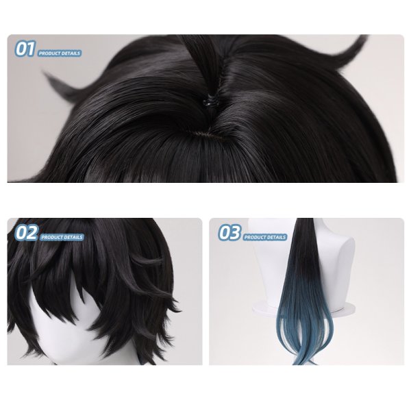 画像11: 【三分妄想】崩壊:スターレイル HonkaiStarRail  丹恒・騰荒 Dan Heng・Permansor  コスチューム コスプレ衣装/ウィッグ靴  (11)