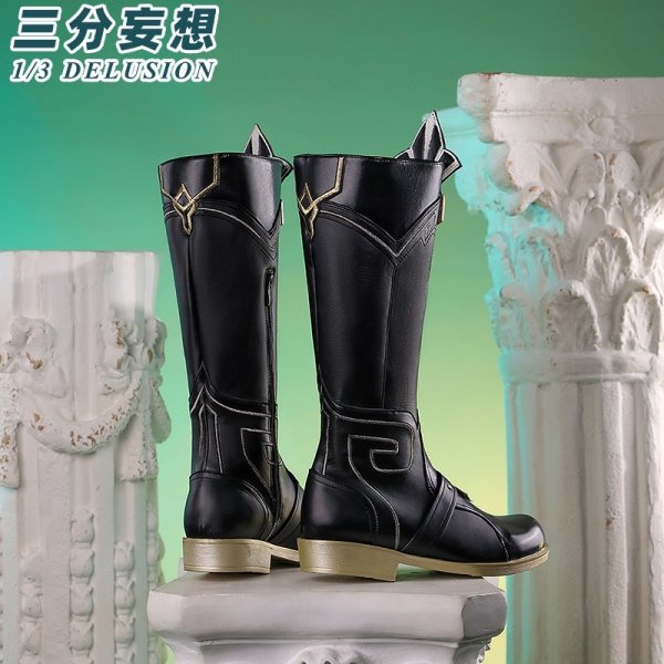 画像16: 【三分妄想】崩壊:スターレイル HonkaiStarRail  丹恒・騰荒 Dan Heng・Permansor  コスチューム コスプレ衣装/ウィッグ靴  (16)