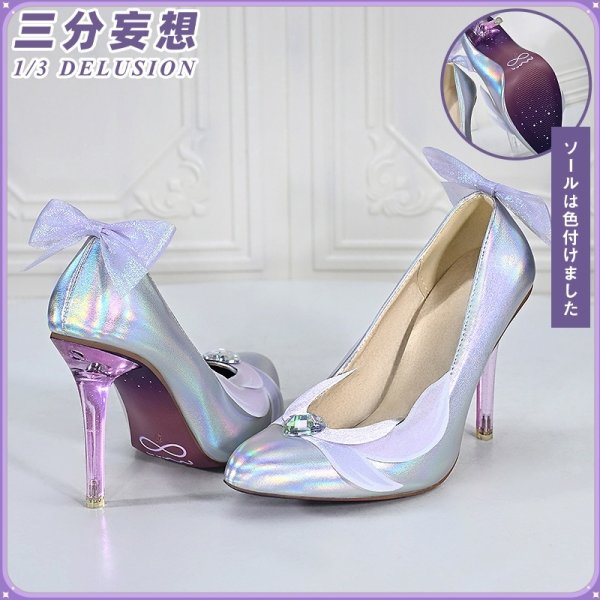 画像16: 【三分妄想】崩壊:スターレイル HonkaiStarRail  キュレネ（記憶・氷）コスチューム コスプレ衣装/ウィッグ/靴  (16)