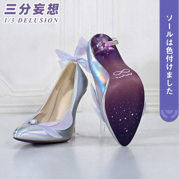 画像18: 【三分妄想】崩壊:スターレイル HonkaiStarRail  キュレネ（記憶・氷）コスチューム コスプレ衣装/ウィッグ/靴  (18)