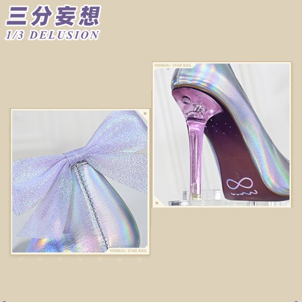 画像21: 【三分妄想】崩壊:スターレイル HonkaiStarRail  キュレネ（記憶・氷）コスチューム コスプレ衣装/ウィッグ/靴  (21)