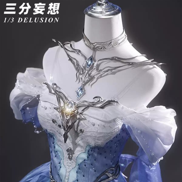 画像2: 【三分妄想】恋と深空 Love and Deepspace  主人公 プレイヤー・寂海の絹波 コスプレ衣装/ウィッグ (2)