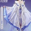 画像4: 【三分妄想】原神 Genshin 「少女」コロンビーナ Columbina コスチューム コスプレ衣装/ウィッグ/靴 (4)