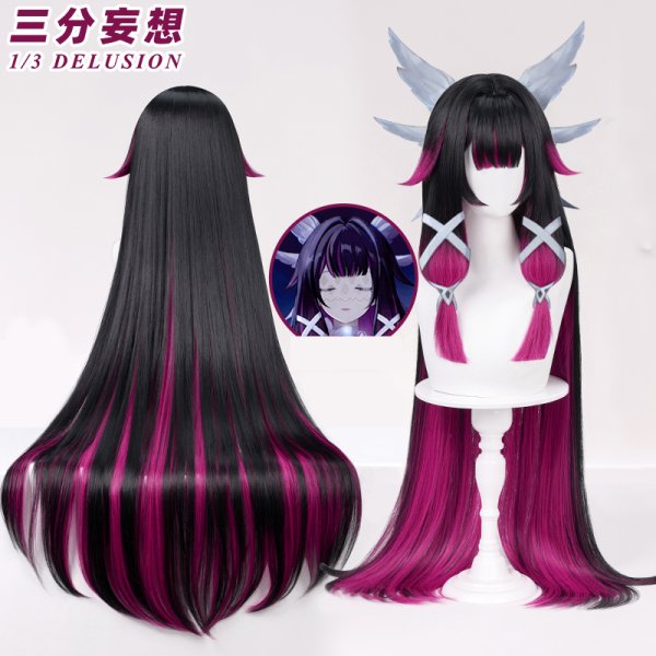 画像7: 【三分妄想】原神 Genshin 「少女」コロンビーナ Columbina コスチューム コスプレ衣装/ウィッグ/靴 (7)