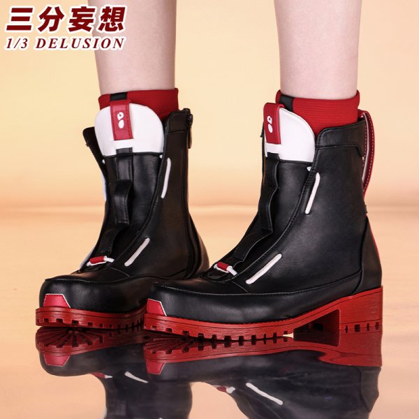 画像15: 【三分妄想】アークナイツ 新約エクシア コスチューム コスプレ衣装/ウィッグ/靴 (15)