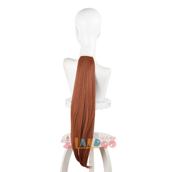 画像11: ウマ娘 シンデレラグレイ ベルノライト コスプレウィッグ  付け耳なし ネット付き 耐熱かつら (11)