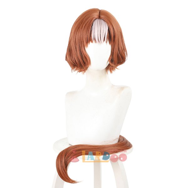 画像4: ウマ娘 シンデレラグレイ ベルノライト コスプレウィッグ  付け耳なし ネット付き 耐熱かつら (4)