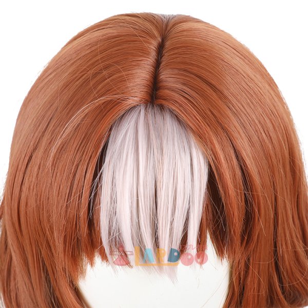 画像8: ウマ娘 シンデレラグレイ ベルノライト コスプレウィッグ  付け耳なし ネット付き 耐熱かつら (8)