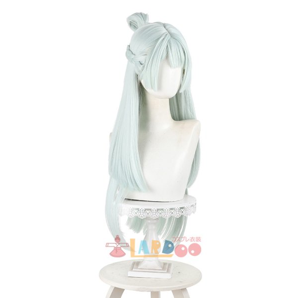 画像6: ウマ娘 シンデレラグレイ フジマサマーチ コスプレウィッグ  付け耳なし ネット付き 耐熱かつら (6)