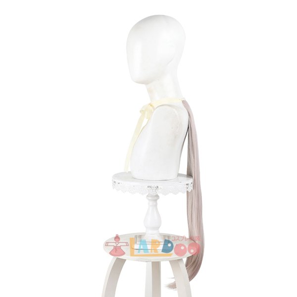 画像10: ウマ娘 シンデレラグレイ オグリキャップ コスプレウィッグ  付け耳なし ネット付き 耐熱かつら (10)