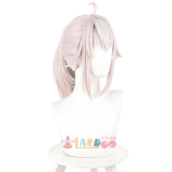 画像4: ウマ娘 シンデレラグレイ オグリキャップ コスプレウィッグ  付け耳なし ネット付き 耐熱かつら (4)