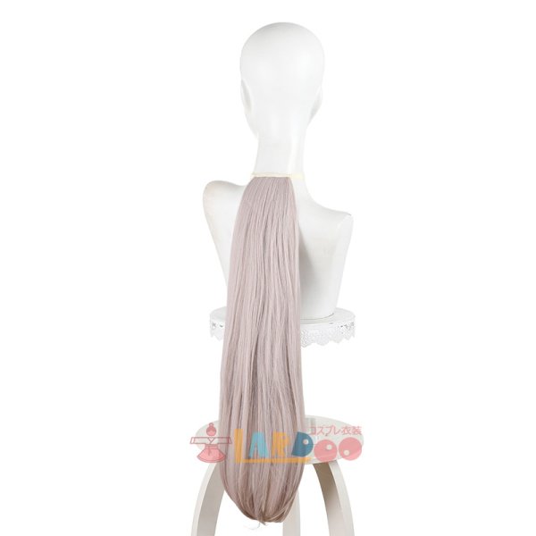 画像9: ウマ娘 シンデレラグレイ オグリキャップ コスプレウィッグ  付け耳なし ネット付き 耐熱かつら (9)