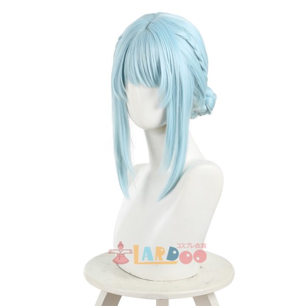 画像2: 原神 Genshin イネファ Ineffa コスプレウィッグ 未セット ネット付き 耐熱かつら (2)