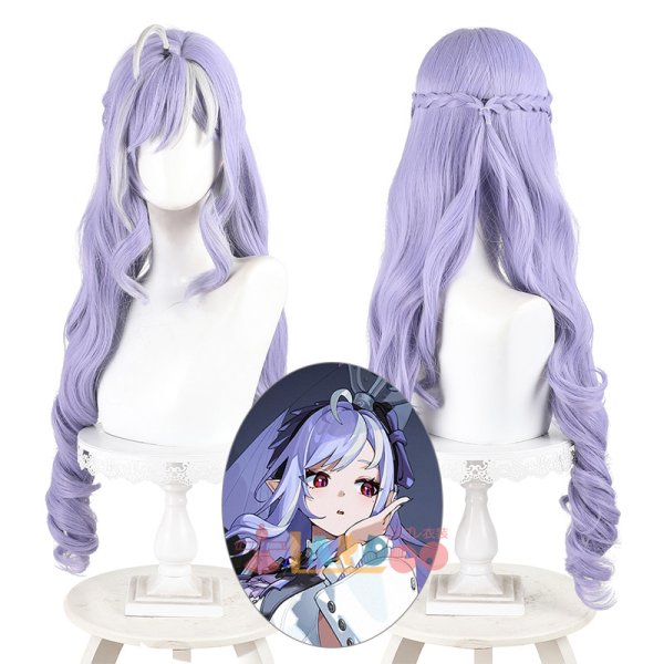 画像1: ゼンレスゾーンゼロ ZZZ ゼンゼロ 「モッキンバード」Vivian-ビビアン コスプレウィッグ ネット付き 耐熱かつら (1)