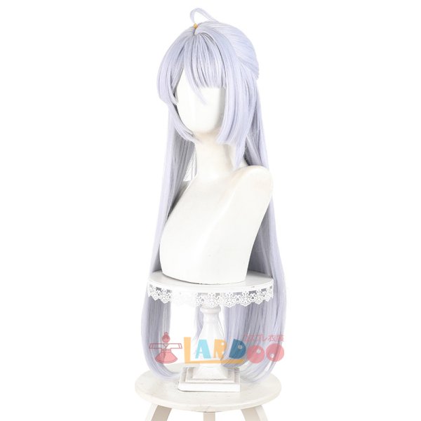 画像2: ゼンレスゾーンゼロ ZenlessZoneZero 「雲嶽山」儀玄-イーシェン コスプレウィッグ ネット付き 耐熱かつら (2)