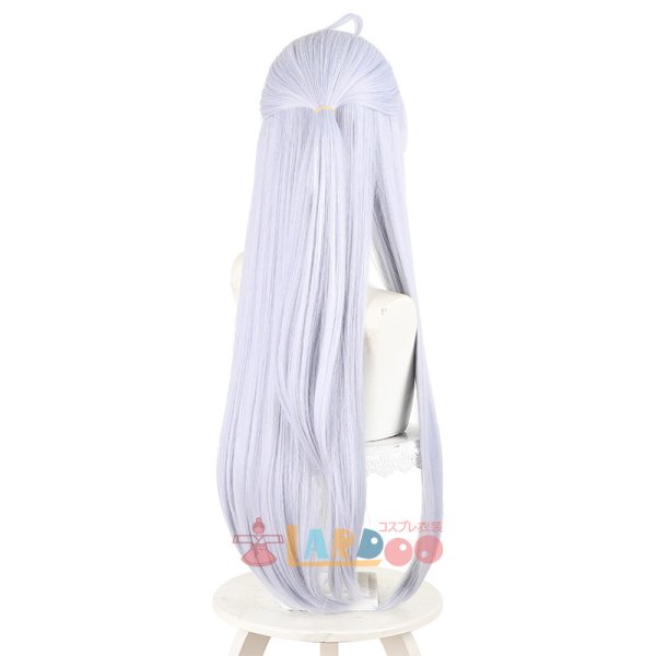 画像4: ゼンレスゾーンゼロ ZenlessZoneZero 「雲嶽山」儀玄-イーシェン コスプレウィッグ ネット付き 耐熱かつら (4)