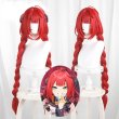 画像1: ゼンレスゾーンゼロ ZZZ ゼンゼロ 浮波柚葉 コスプレウィッグ ネット付き 耐熱かつら (1)