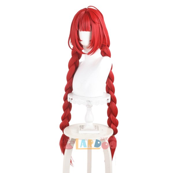 画像3: ゼンレスゾーンゼロ ZZZ ゼンゼロ 浮波柚葉 コスプレウィッグ ネット付き 耐熱かつら (3)