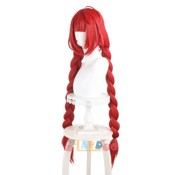 画像4: ゼンレスゾーンゼロ ZZZ ゼンゼロ 浮波柚葉 コスプレウィッグ ネット付き 耐熱かつら (4)