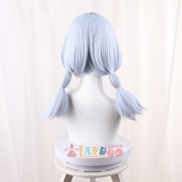 画像6: 原神 Genshin フォンテーヌ シグウィン Sigewinne コスプレウィッグ 未セット ネット付き 耐熱かつら (6)