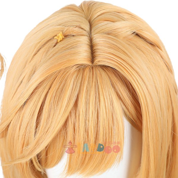 画像8: 原神 Genshin フォンテーヌ エスコフィエ Escoffier コスプレウィッグ ネット付き 耐熱かつら (8)