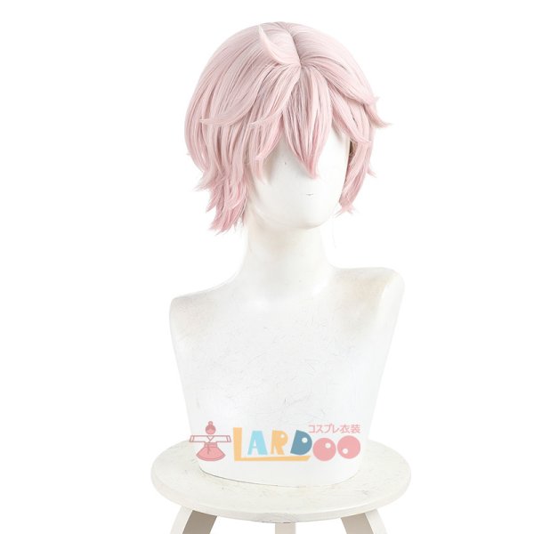 画像5: 原神 Genshin モンド ダリア Dahlia コスプレウィッグ ネット付き 耐熱かつら (5)