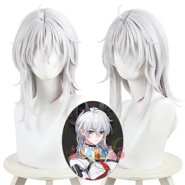 画像1: 鳴潮 メイチョウ Wuthering Waves ザンニー Zani コスプレウィッグ 未セット ネット付き 耐熱かつら (1)