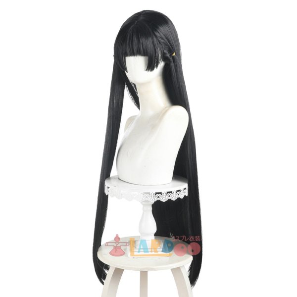 画像3: 鳴潮 メイチョウ Wuthering Waves  千咲  ちさ コスプレウィッグ 未セット ネット付き 耐熱かつら (3)