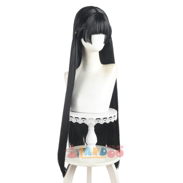 画像5: 鳴潮 メイチョウ Wuthering Waves  千咲  ちさ コスプレウィッグ 未セット ネット付き 耐熱かつら (5)