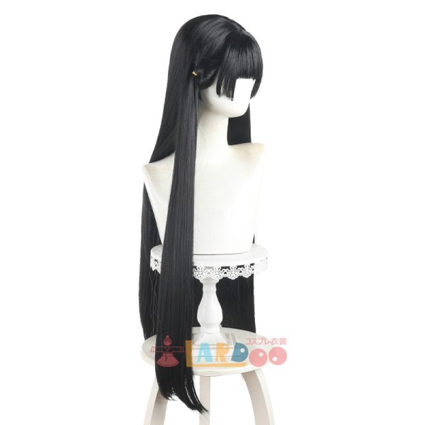 画像6: 鳴潮 メイチョウ Wuthering Waves  千咲  ちさ コスプレウィッグ 未セット ネット付き 耐熱かつら (6)