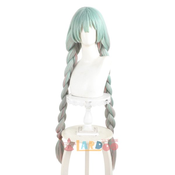 画像2: 鳴潮 メイチョウ Wuthering Waves  フローヴァ  コスプレウィッグ 未セット ネット付き 耐熱かつら (2)