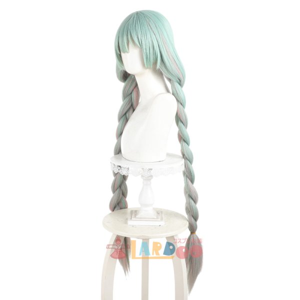 画像4: 鳴潮 メイチョウ Wuthering Waves  フローヴァ  コスプレウィッグ 未セット ネット付き 耐熱かつら (4)