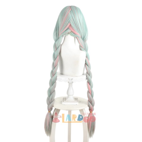 画像7: 鳴潮 メイチョウ Wuthering Waves  フローヴァ  コスプレウィッグ 未セット ネット付き 耐熱かつら (7)