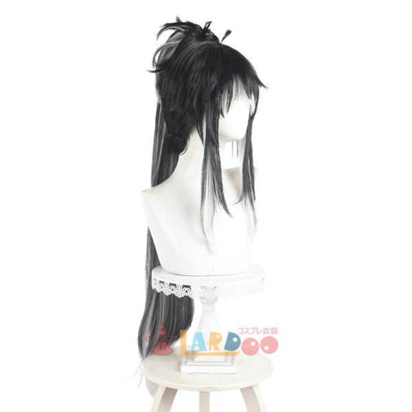 画像6: 鳴潮 メイチョウ Wuthering Waves  仇遠  きゅうえん  コスプレウィッグ 未セット ネット付き 耐熱かつら (6)